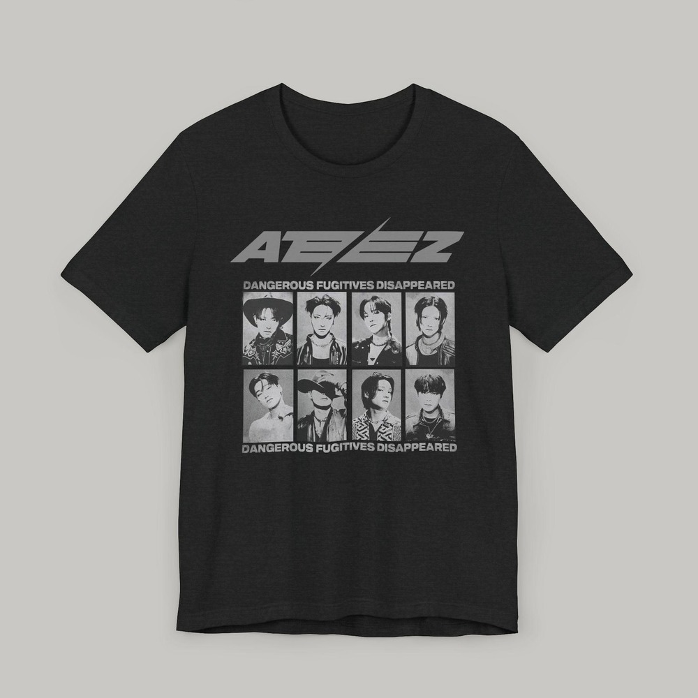 ATEEZ T-Shirt, Ateez Wanted Outlaw Tour Shirt